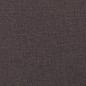 Panca con Cuscini Marrone Scuro 113x64,5x75,5 cm in Tessuto