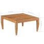 vidaXL Tavolino da Salotto in Massello di Acacia 80x80x41 cm Marrone vidaXL Tavolino da Salotto in Massello di Acacia 80x80x41 cm Marrone
