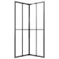 vidaXL Cabina Doccia ESG Semi Smerigliato 70x70x180 cm Nera vidaXL Cabina Doccia ESG Semi Smerigliato 70x70x180 cm Nera