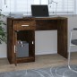 Scrivania Cassetto rovere fumo 100x40x73cm Legno Multistrato Scrivania Cassetto rovere fumo 100x40x73cm Legno Multistrato