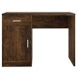 Scrivania Cassetto rovere fumo 100x40x73cm Legno Multistrato Scrivania Cassetto rovere fumo 100x40x73cm Legno Multistrato