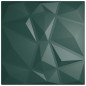 vidaXL Pannelli Murali 24 pz Verdi 50x50 cm XPS 6 m² Diamante vidaXL Pannelli Murali 24 pz Verdi 50x50 cm XPS 6 m² Diamante