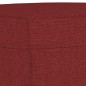 vidaXL Panca Rosso Vino 100x35x41 cm in Tessuto vidaXL Panca Rosso Vino 100x35x41 cm in Tessuto