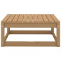 vidaXL Set Salotto da Giardino 7pz Marrone Ambra Legno Massello Pino vidaXL Set Salotto da Giardino 7pz Marrone Ambra Legno Massello Pino