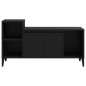 Mobile Porta TV Nero 100x35x55 cm in Legno Multistrato Mobile Porta TV Nero 100x35x55 cm in Legno Multistrato