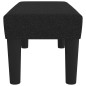 vidaXL Panca Nera 70x30x30 cm in Tessuto vidaXL Panca Nera 70x30x30 cm in Tessuto