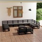 vidaXL Set Divani da Giardino 13 pz in Legno Massello di Pino vidaXL Set Divani da Giardino 13 pz in Legno Massello di Pino