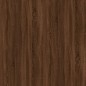 Mobili TV 2pz Rovere Marrone 80x31,5x36 cm in Legno Multistrato