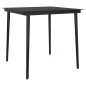 Set da Pranzo per Giardino 3 pz con Cuscini Polyrattan e Vetro Set da Pranzo per Giardino 3 pz con Cuscini Polyrattan e Vetro