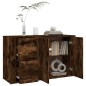 Credenza Rovere Fumo 100x33x59,5 cm in Legno Multistrato Credenza Rovere Fumo 100x33x59,5 cm in Legno Multistrato
