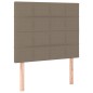 Giroletto a Molle con Materasso Tortora 80x200 cm inTessuto