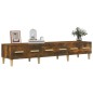 vidaXL Mobile TV Rovere Fumo 150x34,5x30 cm in Legno Multistrato vidaXL Mobile TV Rovere Fumo 150x34,5x30 cm in Legno Multistrato