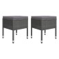 Set Mobili da Pranzo per Giardino 5 pz Grigio Set Mobili da Pranzo per Giardino 5 pz Grigio