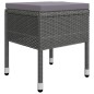 Set Mobili da Pranzo per Giardino 5 pz Grigio Set Mobili da Pranzo per Giardino 5 pz Grigio