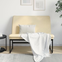 Panca Crema 100x75x76 cm in Tessuto