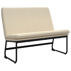 Panca Crema 100x75x76 cm in Tessuto