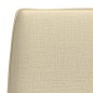 Panca Crema 100x75x76 cm in Tessuto