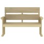 Set da Pranzo da Giardino 3 pz in Legno di Pino Impregnato Set da Pranzo da Giardino 3 pz in Legno di Pino Impregnato