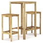 Set Bistrò da Giardino 3 pz in Legno di Pino Impregnato Set Bistrò da Giardino 3 pz in Legno di Pino Impregnato