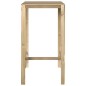 Set Bistrò da Giardino 3 pz in Legno di Pino Impregnato Set Bistrò da Giardino 3 pz in Legno di Pino Impregnato