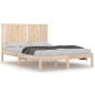 Letto senza Materasso 140x190 cm in Legno Massello di Pino Letto senza Materasso 140x190 cm in Legno Massello di Pino