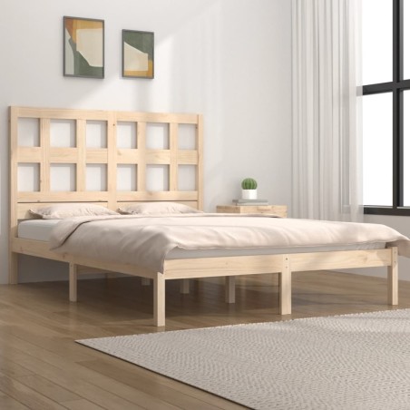 Giroletto senza Materasso 160x200 cm in Legno Massello di Pino