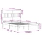 Giroletto in Legno Massello 140x190 cm Giroletto in Legno Massello 140x190 cm