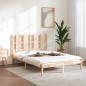 Letto senza Materasso 140x190 cm in Legno Massello di Pino Letto senza Materasso 140x190 cm in Legno Massello di Pino