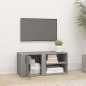 Mobile Porta TV Grigio Sonoma 80x31,5x36 cm Legno Multistrato Mobile Porta TV Grigio Sonoma 80x31,5x36 cm Legno Multistrato