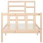 Giroletto senza Materasso 100x200 cm in Legno Massello di Pino Giroletto senza Materasso 100x200 cm in Legno Massello di Pino