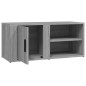Mobile Porta TV Grigio Sonoma 80x31,5x36 cm Legno Multistrato Mobile Porta TV Grigio Sonoma 80x31,5x36 cm Legno Multistrato