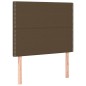 Testiera 2 pz Marrone Scuro 80x5x78/88 cm in Tessuto Testiera 2 pz Marrone Scuro 80x5x78/88 cm in Tessuto