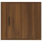 Comodino a Muro Rovere Marrone 50x30x47 cm Comodino a Muro Rovere Marrone 50x30x47 cm