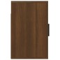 Comodino a Muro Rovere Marrone 50x30x47 cm Comodino a Muro Rovere Marrone 50x30x47 cm