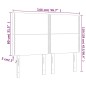 Testiere 4 pz Rosa 72x5x78/88 cm in Velluto Testiere 4 pz Rosa 72x5x78/88 cm in Velluto
