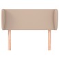 Testiera ad Orecchio Cappuccino 83x23x78/88 cm in Similpelle Testiera ad Orecchio Cappuccino 83x23x78/88 cm in Similpelle