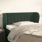 Testiera ad Orecchio Verde Scuro 93x23x78/88 cm in Velluto Testiera ad Orecchio Verde Scuro 93x23x78/88 cm in Velluto