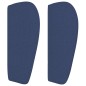 Testiera ad Orecchio Blu 103x23x78/88cm in Tessuto Testiera ad Orecchio Blu 103x23x78/88cm in Tessuto