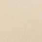 Testiera ad Orecchio Crema 103x23x78/88 cm in Tessuto