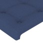 Testiera ad Orecchio Blu 83 x 23 x 78/88cm in Tessuto Testiera ad Orecchio Blu 83 x 23 x 78/88cm in Tessuto
