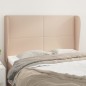 Testiera ad Orecchio Cappuccino 147x23x118/128 cm in Similpelle Testiera ad Orecchio Cappuccino 147x23x118/128 cm in Similpelle
