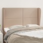 Testiera ad Orecchio Cappuccino 147x23x118/128 cm in Similpelle Testiera ad Orecchio Cappuccino 147x23x118/128 cm in Similpelle