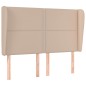 Testiera ad Orecchio Cappuccino 147x23x118/128 cm in Similpelle Testiera ad Orecchio Cappuccino 147x23x118/128 cm in Similpelle