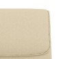 Panca Crema 100x64x80 cm in Tessuto Panca Crema 100x64x80 cm in Tessuto