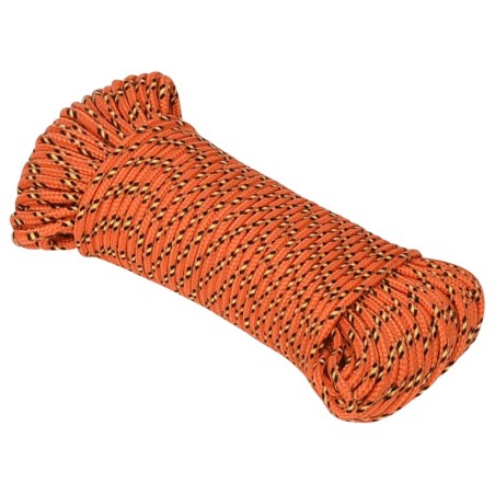 Corda Nautica Arancione 5 mm 25 m in Polipropilene