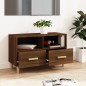 Mobile Porta TV Rovere Marrone 80x36x50 cm in Legno Multistrato Mobile Porta TV Rovere Marrone 80x36x50 cm in Legno Multistrato