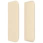 Testiera ad Orecchio Crema 83x16x78/88 cm in Tessuto Testiera ad Orecchio Crema 83x16x78/88 cm in Tessuto