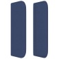 Testiera ad Orecchio Blu 83x16x78/88cm in Tessuto Testiera ad Orecchio Blu 83x16x78/88cm in Tessuto