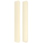 Testiera ad Orecchio Crema 83x16x118/128 cm in Similpelle Testiera ad Orecchio Crema 83x16x118/128 cm in Similpelle