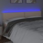Testiera Cappuccino a LED 180x5x78/88 cm in Similpelle Testiera Cappuccino a LED 180x5x78/88 cm in Similpelle